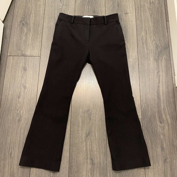 Frame Le Crop Mini Bootcut Black Trousers Size 4 - Picture 2 of 11